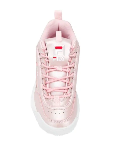Shop Fila Low-top Sneakers In Pink