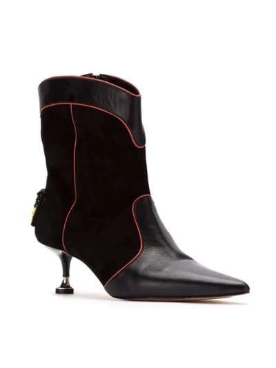 Shop Andrea Bogosian Ankle Boots In Black