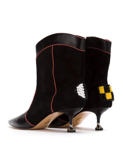 Shop Andrea Bogosian Ankle Boots In Black