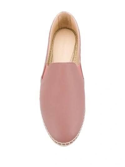 BOTTEGA VENETA GALA INTRECCIATO ESPADRILLES - 粉色