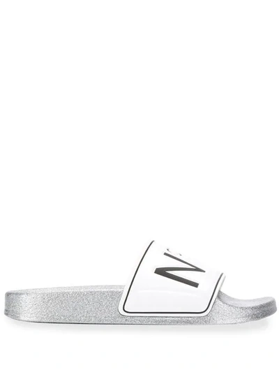 Shop N°21 Nº21 Logo Sliders - White