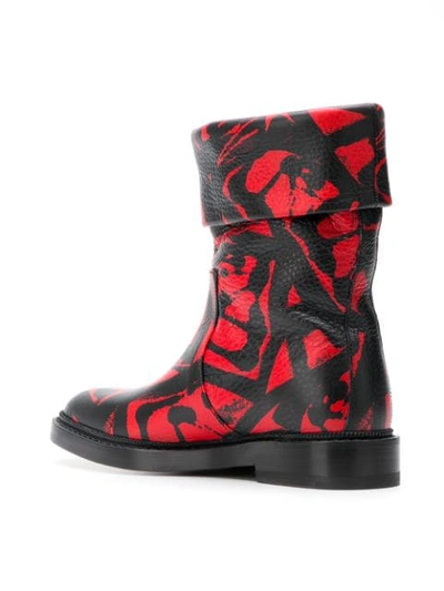 Shop Paul Andrew Rian Boots In Red