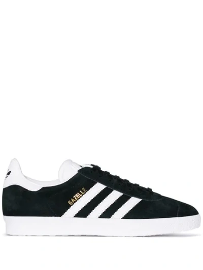 Shop Adidas Originals Gazelle Sneakers In Black