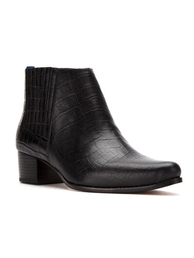 Shop Blue Bird Shoes Leather Country Boots In Black