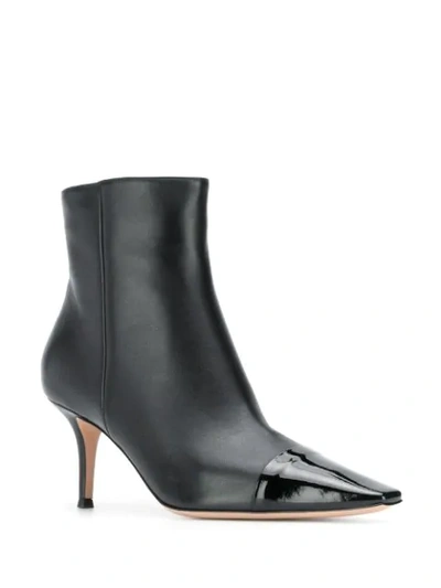Shop Gianvito Rossi Lucy Ankle Boots In Black