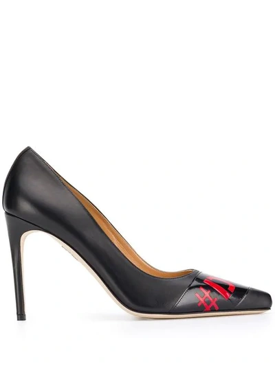 Shop Dsquared2 Pointed Toe Pumps In Black