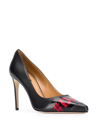 Shop Dsquared2 Pointed Toe Pumps In Black