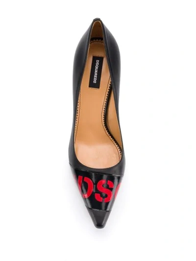 Shop Dsquared2 Pointed Toe Pumps In Black