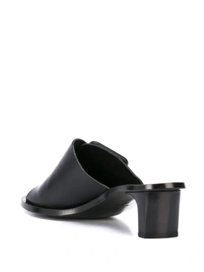 Shop Atp Atelier Cacao Heeled Sandals - Black
