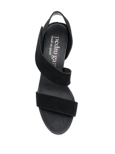 Shop Pedro Garcia West Heeled Sandals In Black