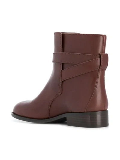Shop Tory Burch Brooke Ankle Boots In Brown