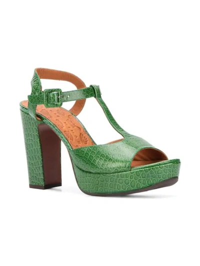 Shop Chie Mihara Favia Sandals In Green