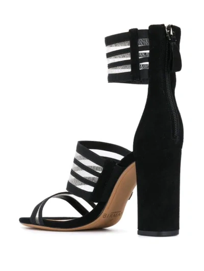 Shop Alexandre Birman Shadow Sandal In Black