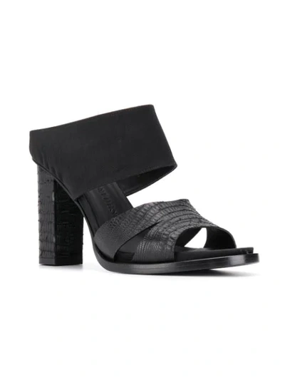 Shop A.f.vandevorst Block Heel Sandals In Black