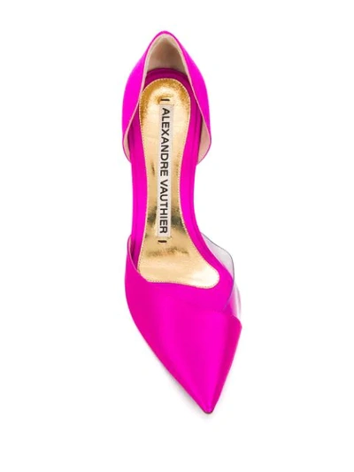 Shop Alexandre Vauthier Angelina Pumps In Fuxia