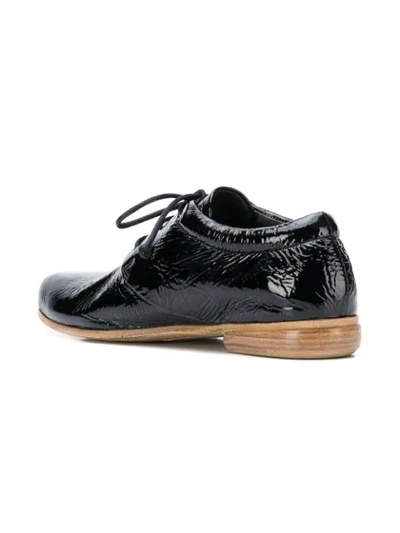 Shop Marsèll Vernice Derby Shoes In Black