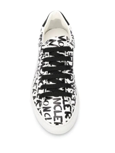 MONCLER NEW LENI SNEAKERS - 白色