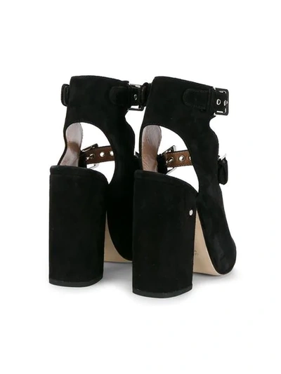 Shop Laurence Dacade Nelen Buckled Sandals In Black