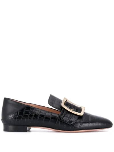 BALLY JANELLE LOAFERS - 黑色
