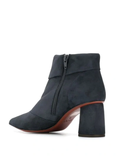 Shop Chie Mihara Lula Panelled Ankle Boots In Blue