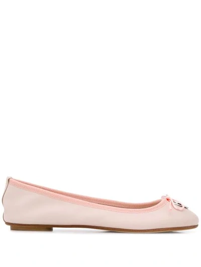 Shop Anna Baiguera Charm Ballerina Flat In Pink