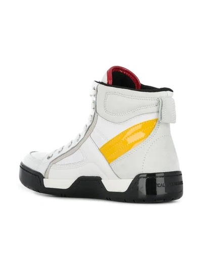 Shop Calvin Klein Jeans Est.1978 Lace-up Boots In White