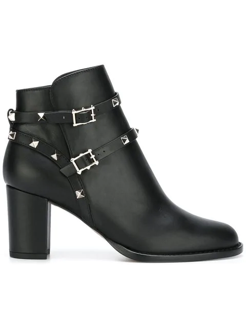 valentino rockstud bootie