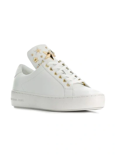 Shop Michael Michael Kors Mindy Sneakers In White