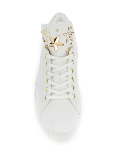 Shop Michael Michael Kors Mindy Sneakers In White