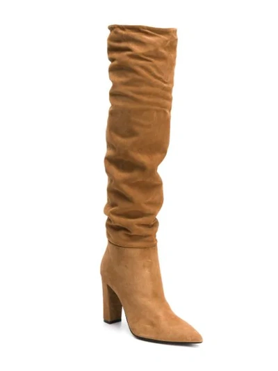 Shop Alberto Gozzi Heeled Boots - Brown