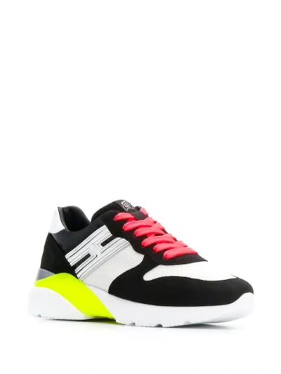 Shop Hogan Active One Sneakers In Black