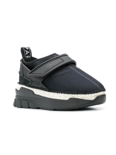 Shop Kenzo K-lastic Low-top Sneakers In Black