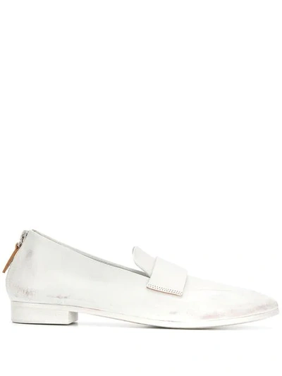 Shop Marsèll Painted Loafers In White