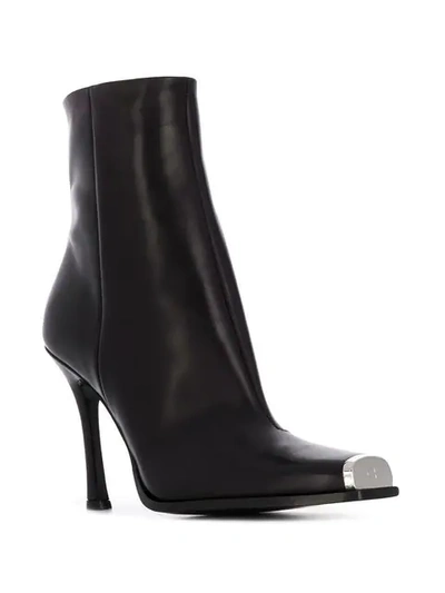 Shop Calvin Klein 205w39nyc Wilamiona Ankle Boots In Black