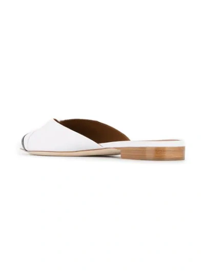 Shop Malone Souliers Amelie Mules In White