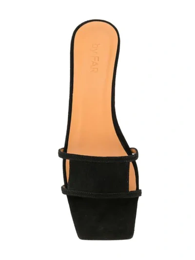 Shop By Far Single Strap Sandal In Black