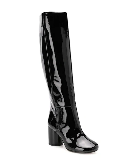 Shop Maison Margiela Knee-high Boots In Black