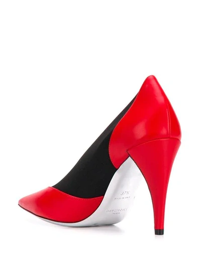 Shop Givenchy Elastic Smooth Pumps In Black