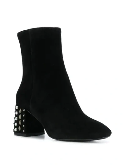 Shop Ash Embellished Heel Boots - Black