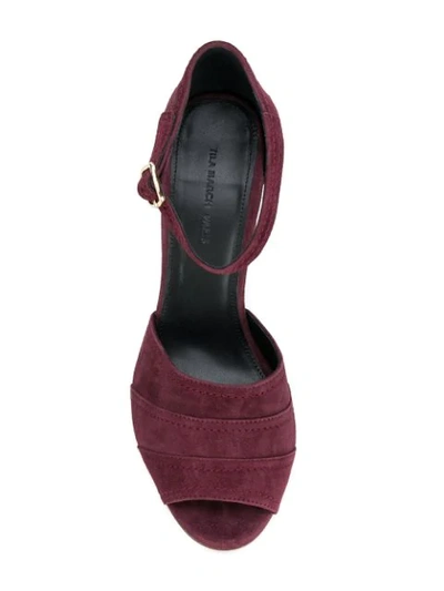 Tila March Lilas Sandals In Red
