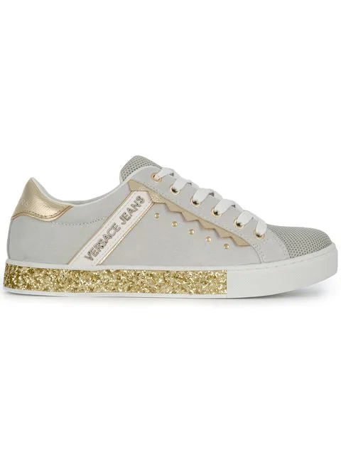versace glitter sneakers