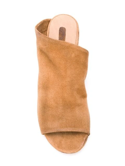 Shop Marsèll Slip-on Mules In Neutrals