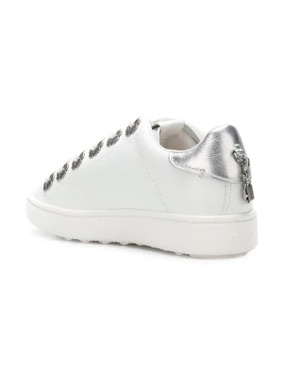 Shop Coach Low Top Sneakers - White