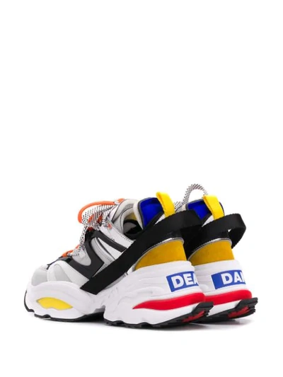 Shop Dsquared2 Giant Show Sneakers - White