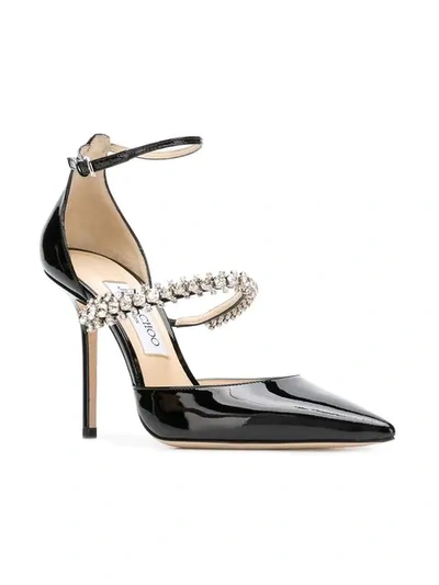 Shop Jimmy Choo Bobbie 100 Pumps In Black