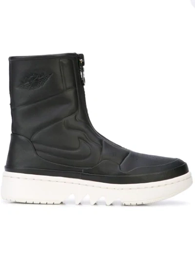 Shop Nike Air Jordan 1 Jester Sneakers In Black