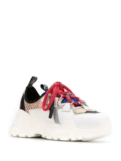 Shop Greymer Zen Ring Sneakers In White