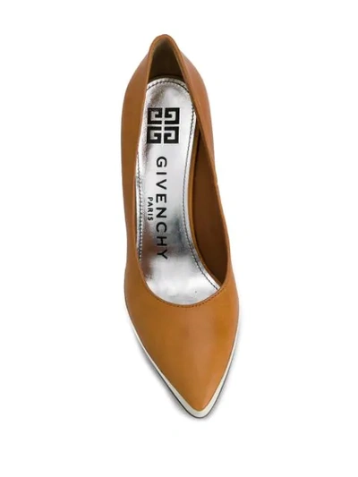 GIVENCHY TWO TONE PUMPS - 棕色