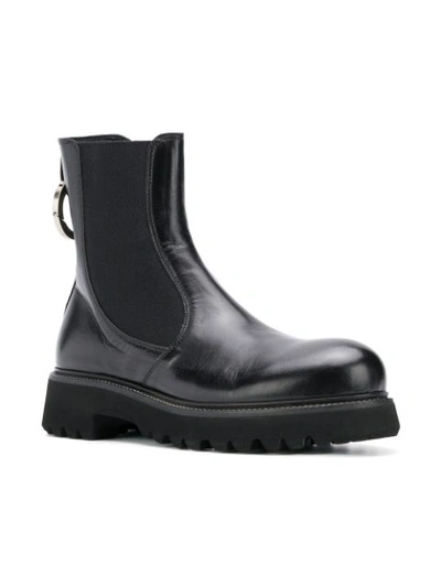 Shop Rocco P Elasticated Military Boots In Black