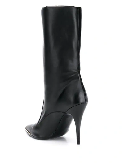 Shop Stella Mccartney Pointed Toe Boots In Black